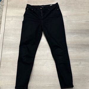 Banana Republic High Rise Skinny Black Women's Jeans